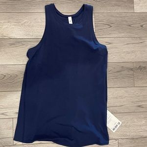 Lululemon Navy All tied up Tank.